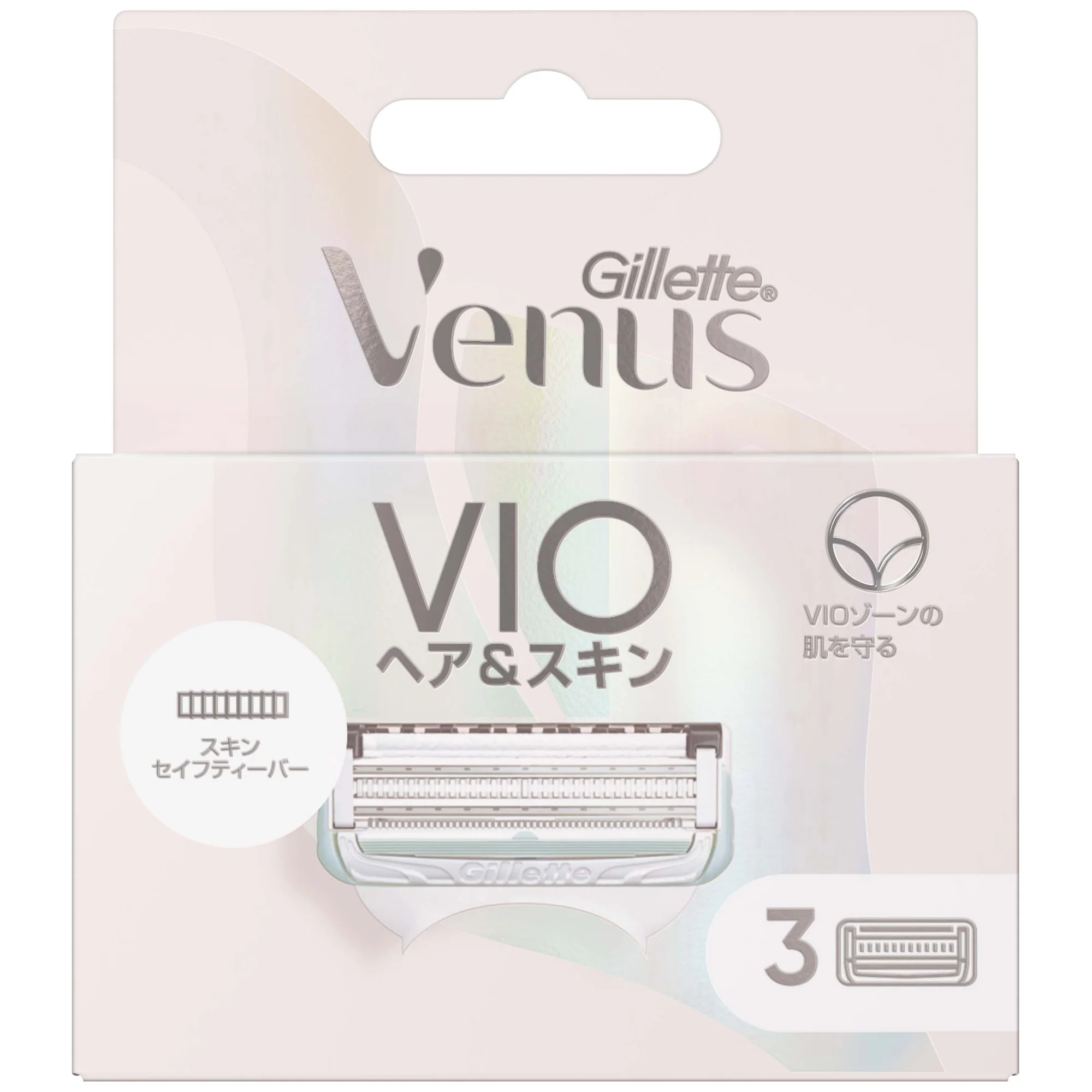 Gillette Venus Vio Razor Spare Blade 3P (128374)