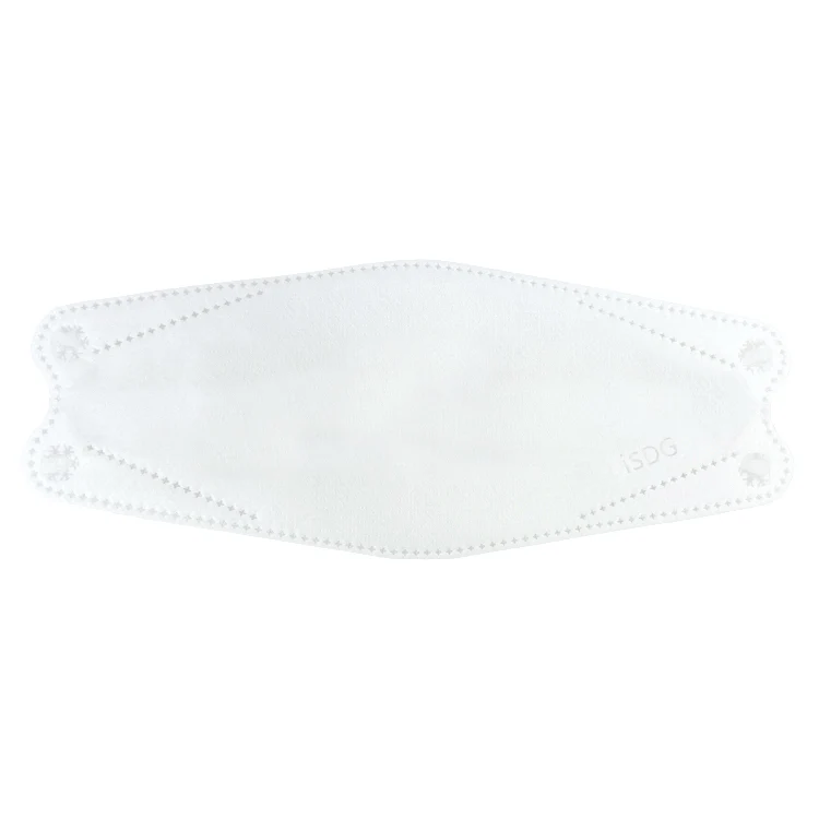 ISDG Kuchiraku Mask White 30pcs (127627) - Image 4