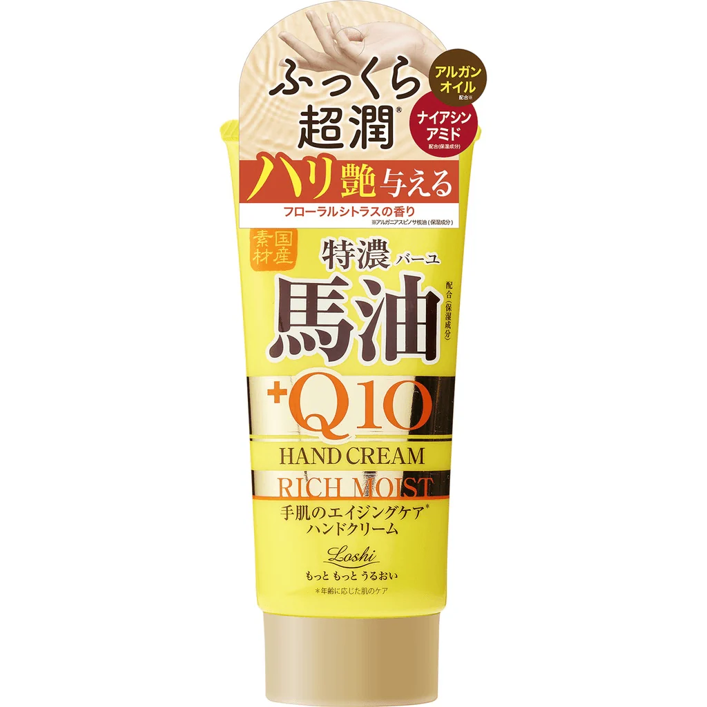 LOSHI Horse Oil+Q10 Hand Cream 80g (129234)