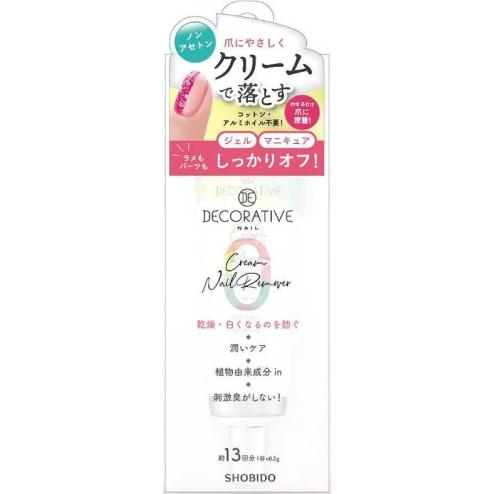 SHOBIDO Deco Cream Nail Remover 30G (128534) - Image 2
