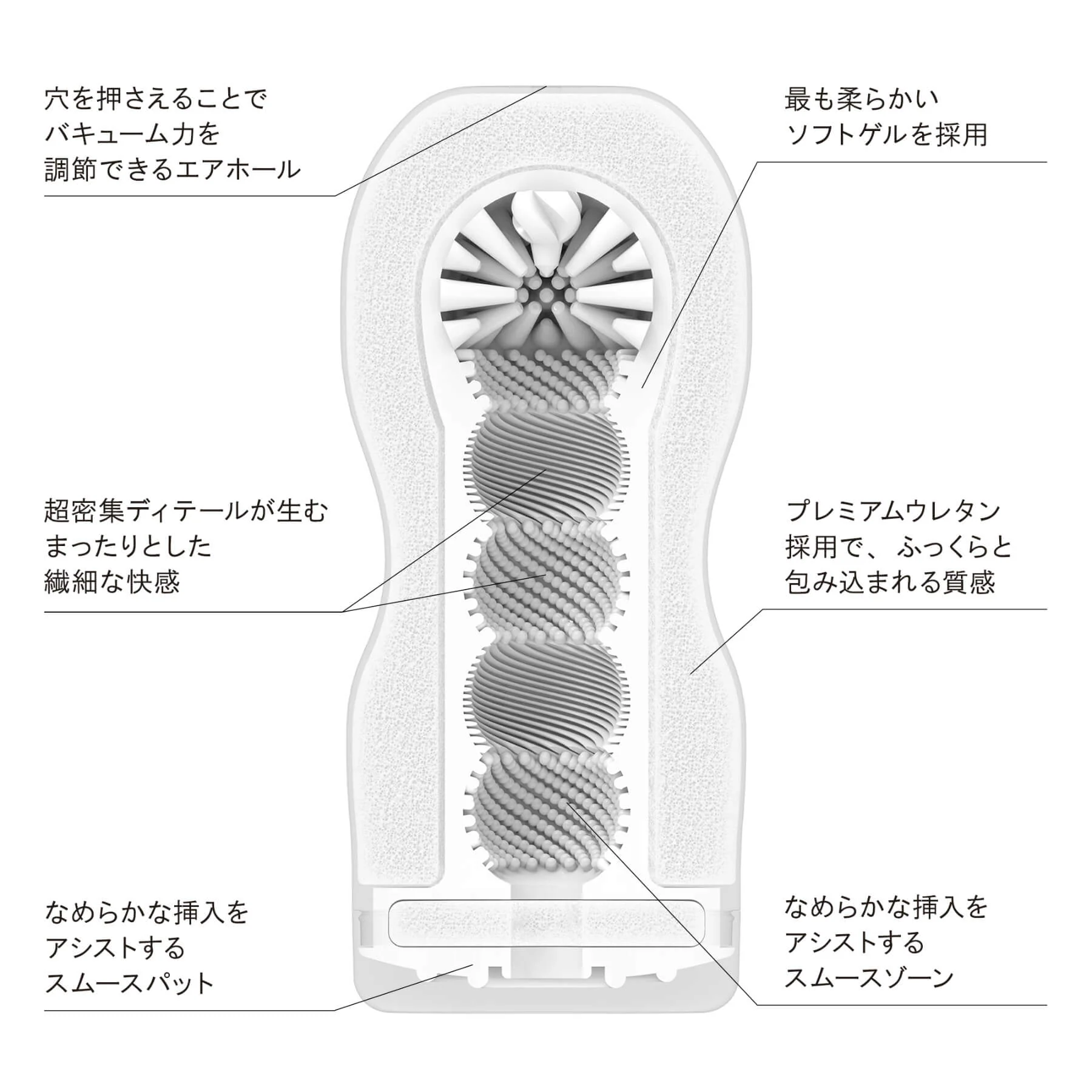 TENGA Original Vacuum Cup Extra Soft (133015) - Image 2
