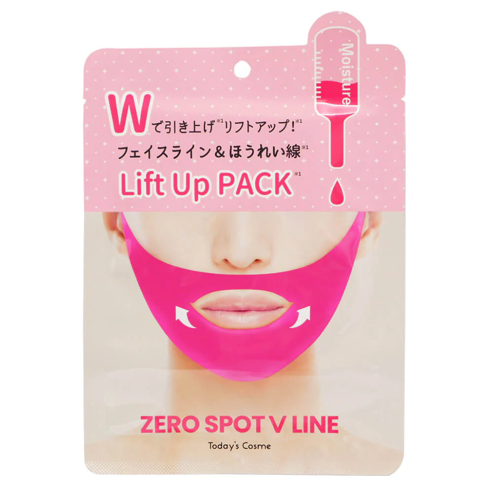 Today's Cosme Zero Spot Face Line Lift Up Pack Pink 1pc (124672)