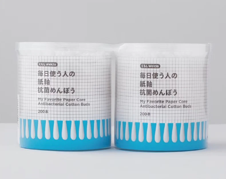 Welcia Anti-Bacterial Cotton Buds Regular Value Pack 2 X200P (128831)